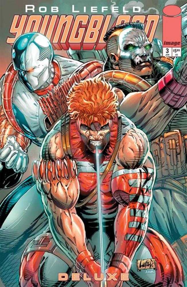 Youngblood Deluxe #3 Cover B Rob Liefeld Foil Variant
