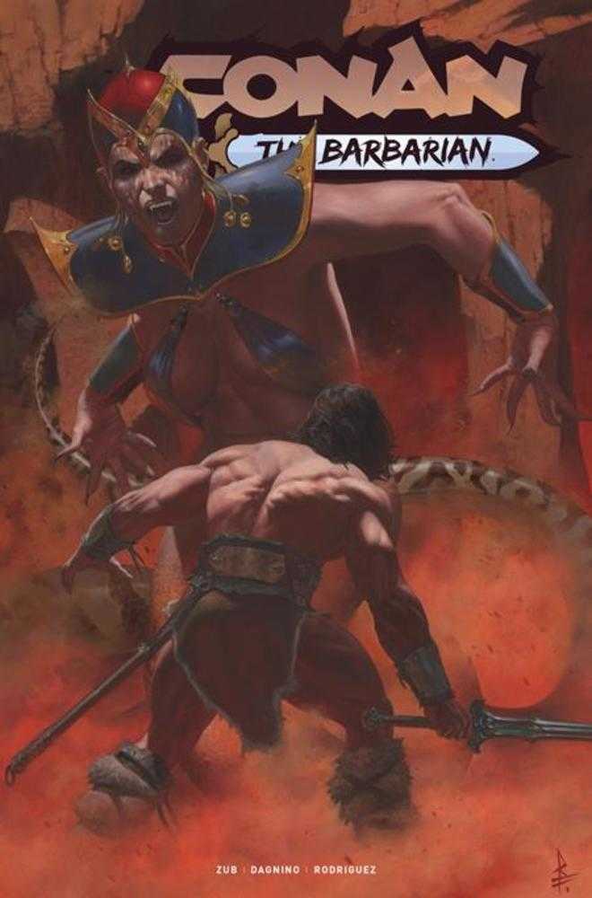 Conan The Barbarian #22 Cover B Riccardo Federici Variant (Mature)