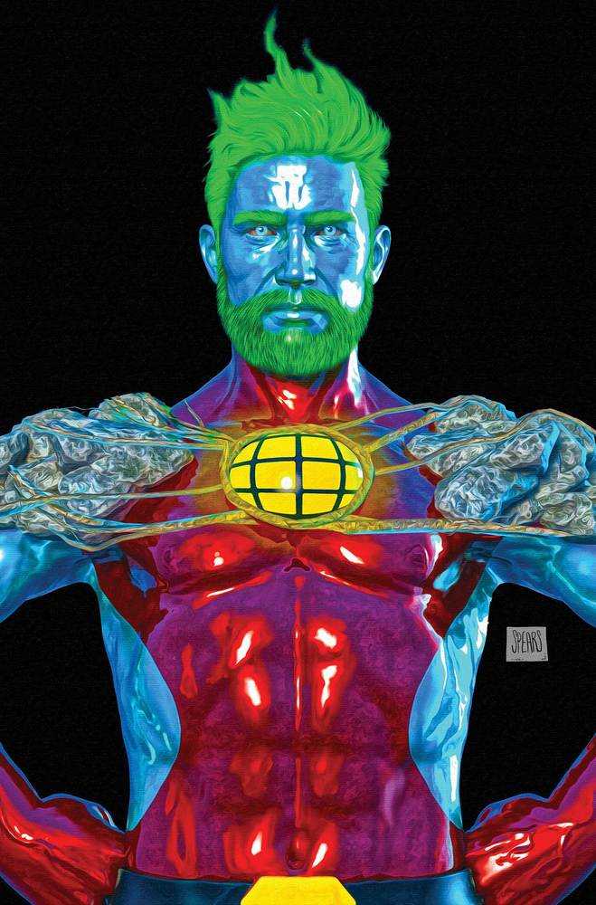 Captain Planet #1 Cover T Foc Bonus Spears Black Virgin Foil (