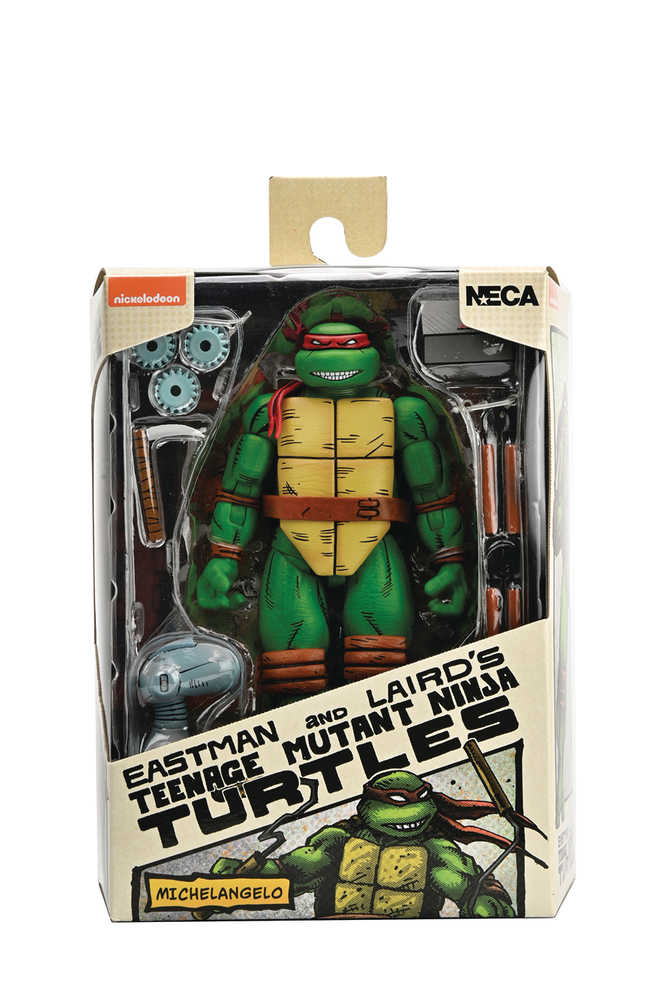 Teenage Mutant Ninja Turtles Mirage Comics Michelangelo 7in Action Figure