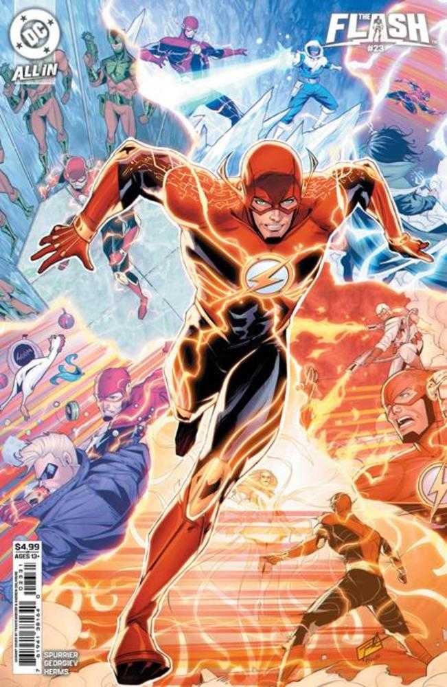 Flash #23 Cover C Travis Mercer Card Stock Variant