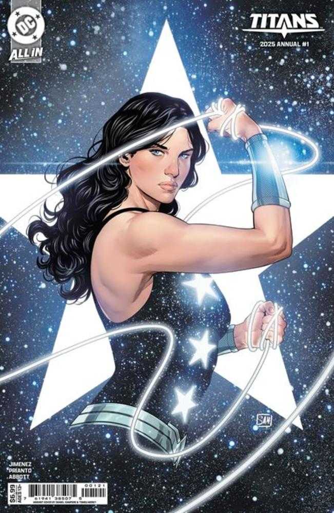 Titans 2025 Annual #1 (One Shot) Cover B Daniel Sampere Card Stock Variant