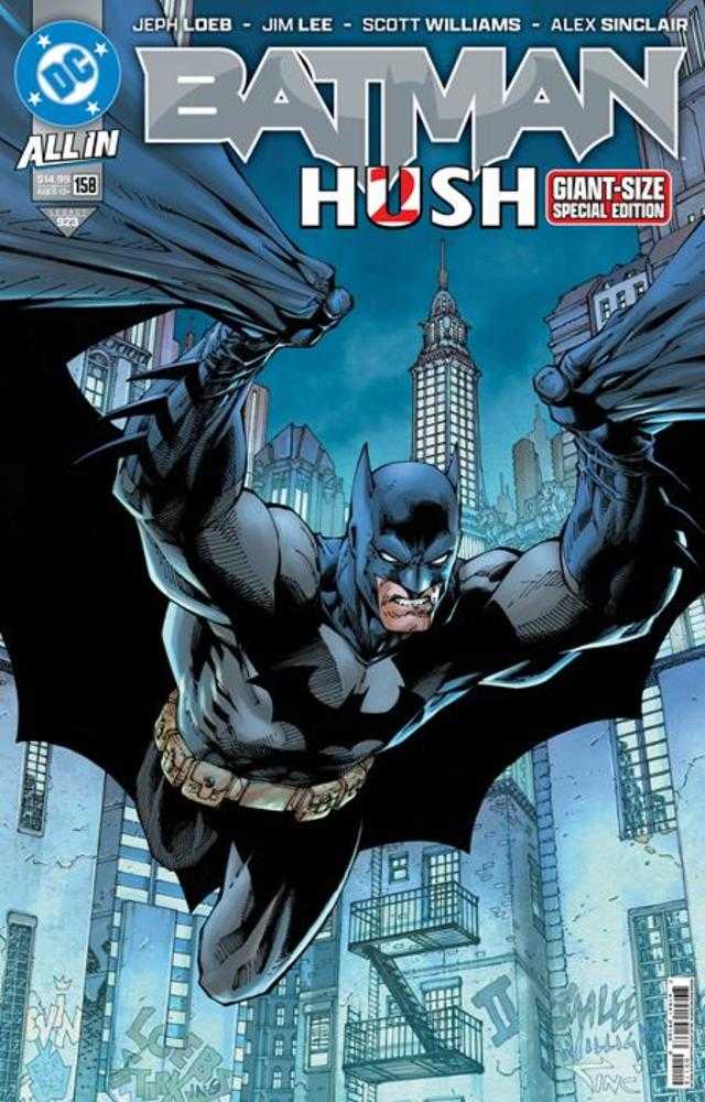Batman #158 Giant Sized Special Edition 2nd Print Cover A Jim Lee