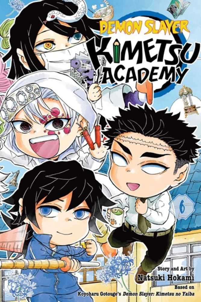 Demon Slayer Kimetsu Academy Manga Volume 06