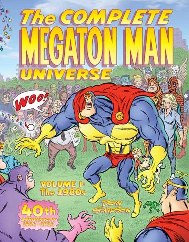 Complete Megaton Man Fantagraphics Underground Graphic Novel Volume 01 (1980)