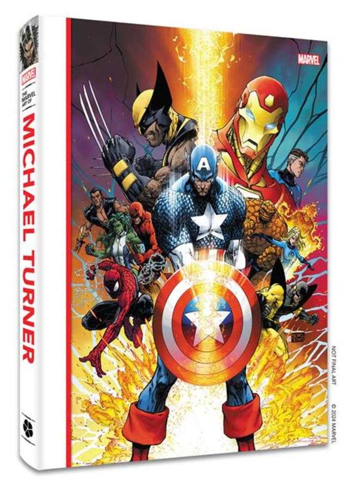 Marvel Art Of Michael Turner Hardcover Variant Dust Jacket Edition
