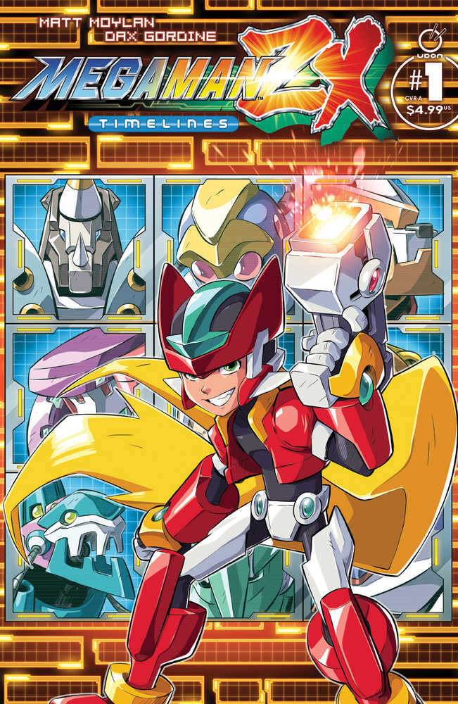 Mega Man Zx Timelines #1 Cover A Gordine