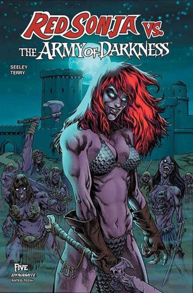 Red Sonja vs Army Of Darkness #5 Cover C Tom Raney Variant