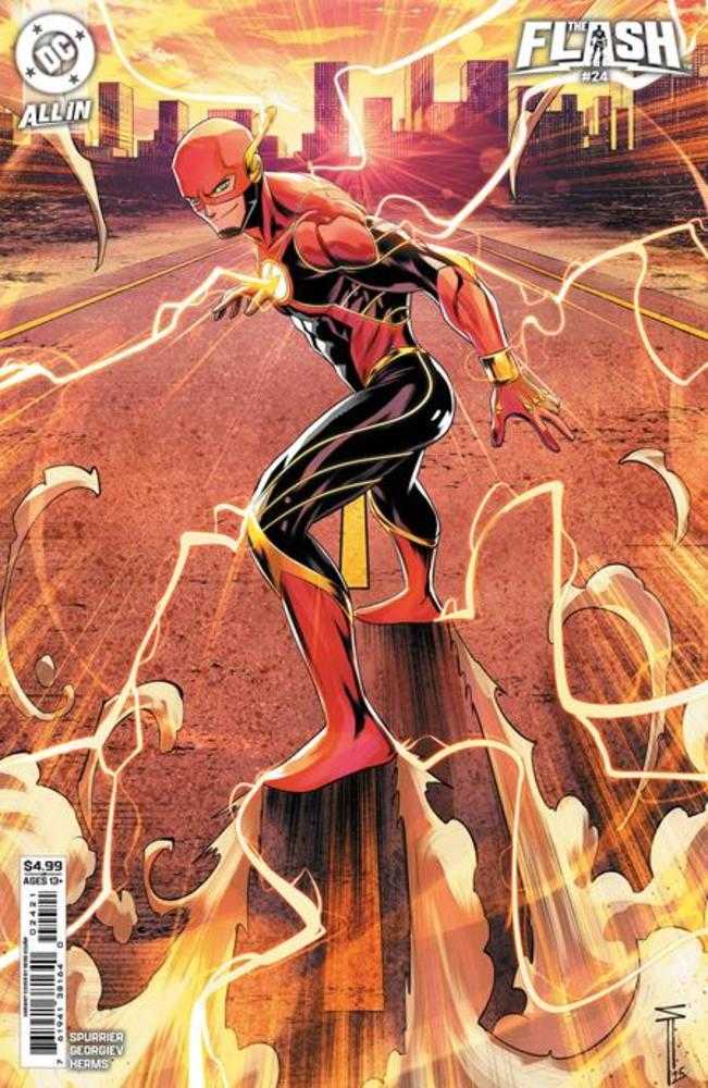 Flash #24 Cover B Serg Acuna Card Stock Variant