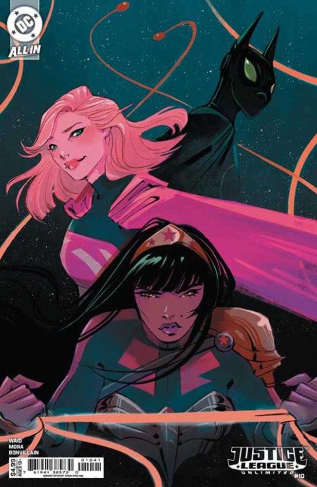 Justice League Unlimited #10 Cover D Sarah Baslaim Card Stock Variant