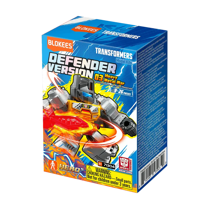 Blokees Transformers: Defender Version 03 Heavy Metal War