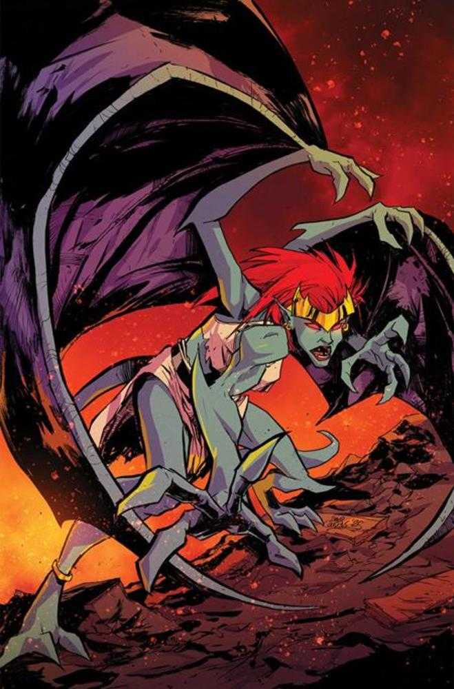 Gargoyles Demona #4 Cover H 1 in 10 David Cousens Full Art Variant