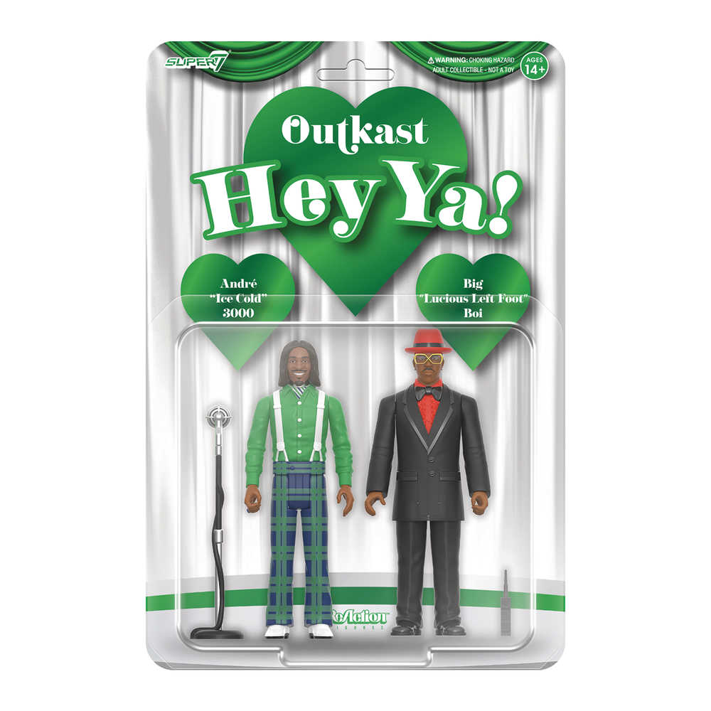 Outkast Reaction Wv4 Outkast Hey Ya 2 Pack Action Figure