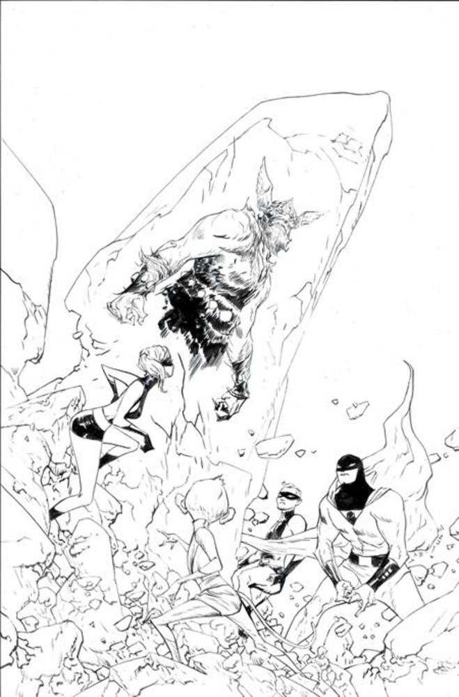 Space Ghost (2025) #3 Cover I Inc 1:15 Jae Lee Line Art Full Art Variant