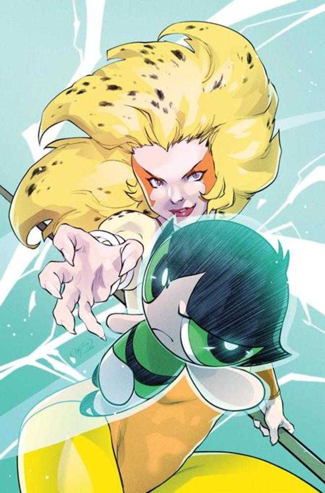 Thundercats Powerpuff Girls #4 Cover G 1 in 10 Emilio Pilliu Full Art Variant