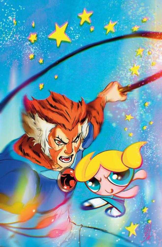 Thundercats Powerpuff Girls #4 Cover H 1 in 10 Zulema Lavina Full Art Variant