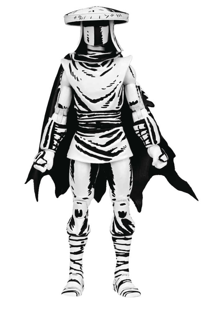 Teenage Mutant Ninja Turtles Mirage Comics Elite Foot Ninja Guard Black & White 7in Action Figure  (