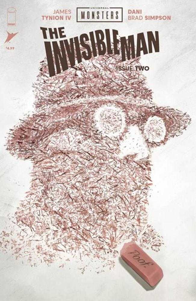 Universal Monsters The Invisible Man #2 (Of 4) Cover B Mike Del Mundo Variant