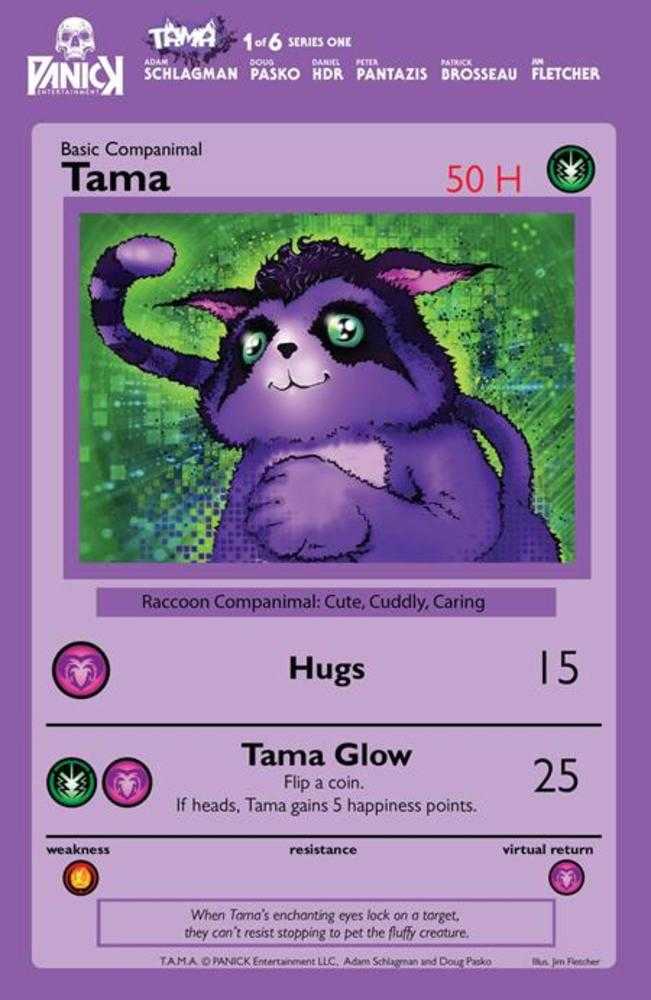 Tama #1 (Of 6) 2nd Print Cover A Jim Fletcher Cute Cuddly Caring Tama