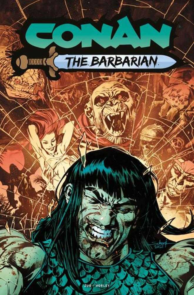 Conan The Barbarian #25 Cover D Jonas Scharf Variant (Mature)