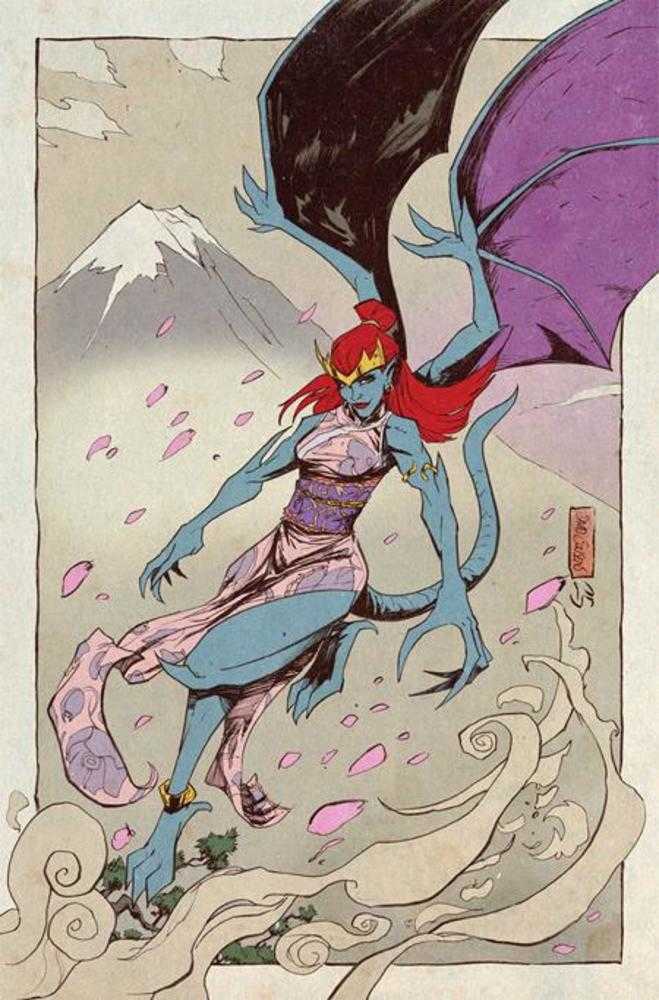 Gargoyles Demona #5 Cover H 1 in 10 David Cousens Full Art Variant