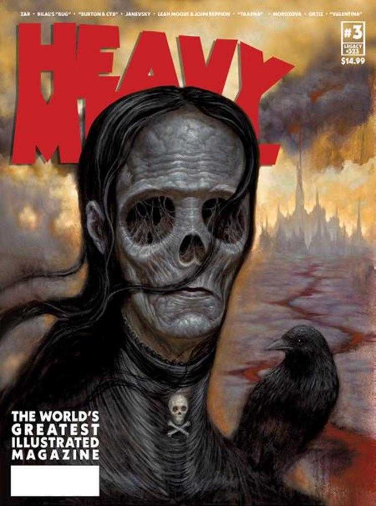 Heavy Metal Magazine #3 Cover B Chet Zar Variant (Mature)