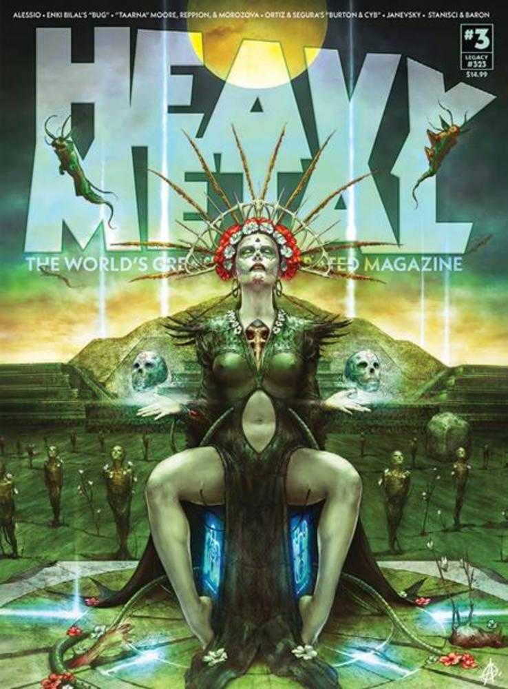 Heavy Metal Magazine #3 Cover C Augustin Allessio Variant (Mature)