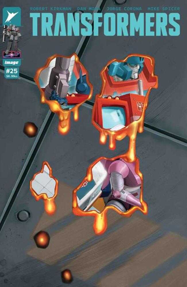 Transformers #25 Cover K Eric Canete Foil Die Cut Variant