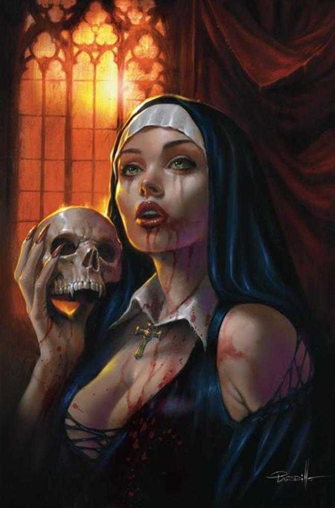 Vampirella #8 Cover M Inc 1:20 Lucio Parrillo Full Art Variant