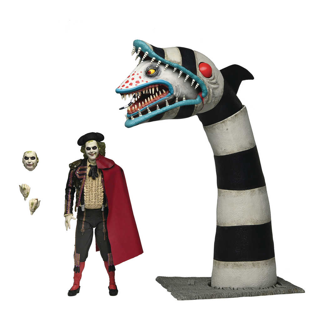Beetlejuice Ultimate Matador Sandworm 7 In Action Figure 2 Pack