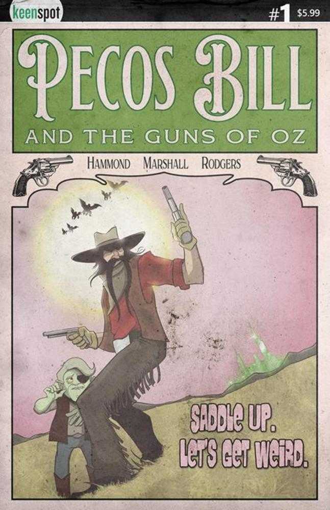 Pecos Bill & The Guns Of Oz #1 Cover A J Hammond (Mature)