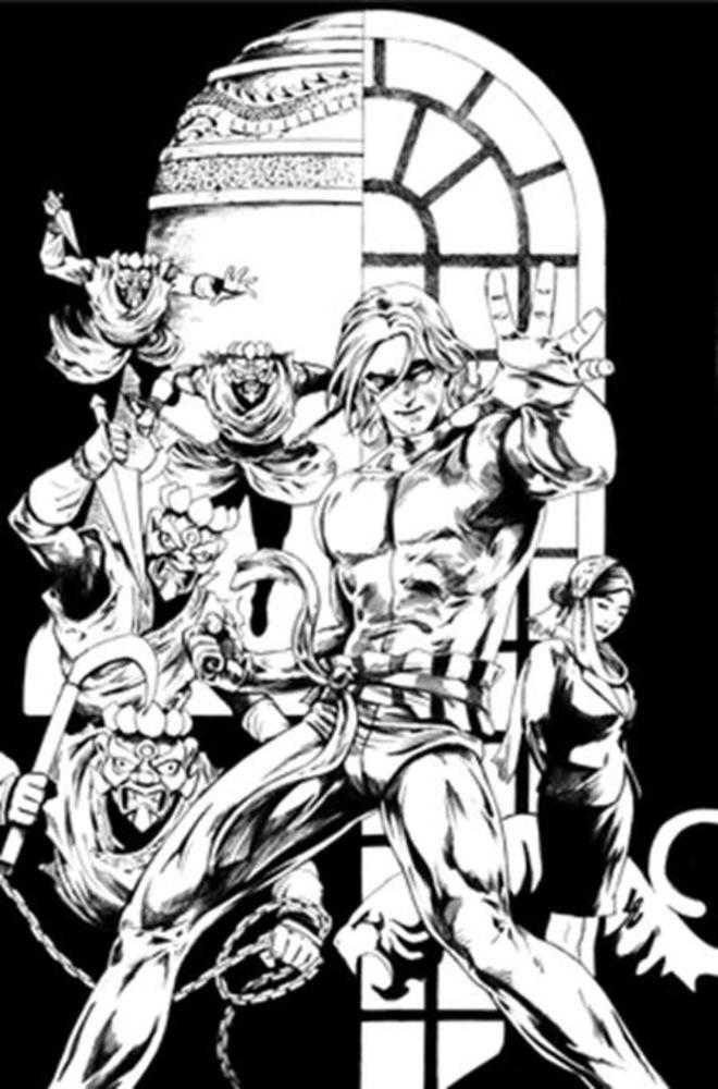 Peter Cannon Thunderbolt #1 Cover G 1 in 10 Jonathan Lau Line Art Full Art Variant