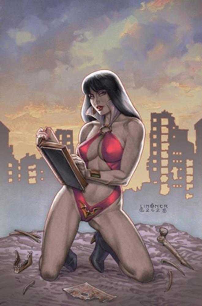 Vampirella Armageddon #5 Cover G 1 in 10 Joseph Michael Linsner Full Art Variant