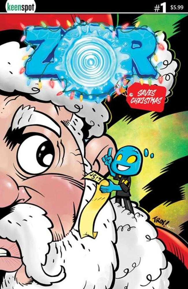 Zor Saves Christmas #1 Cover C Troy Dongarra & Rob Potchak Variant