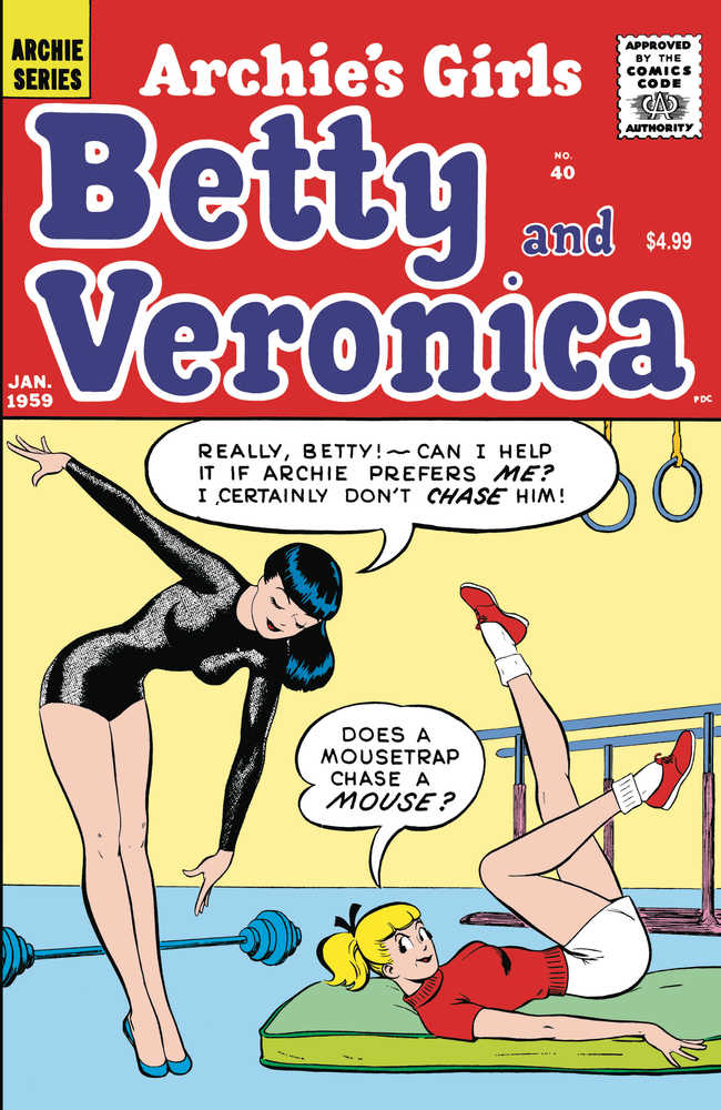 Betty & Veronica #40 Facsimile Edition Cover A Lucey