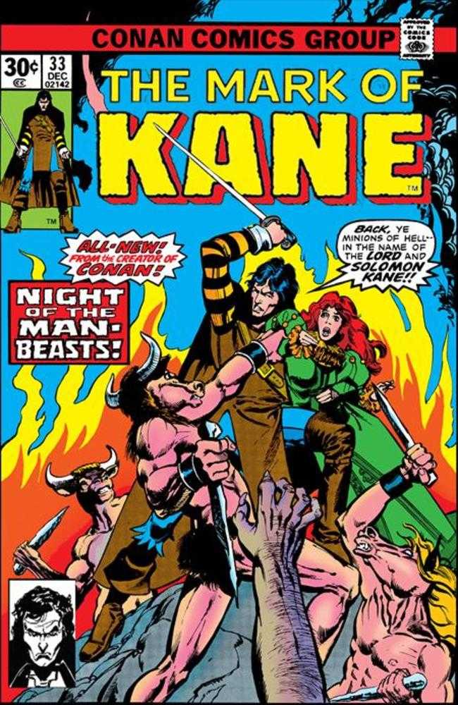 Solomon Kane The Original Comics Omnibus Hardcover Volume 01 Direct Market Edition Cover (Mature)