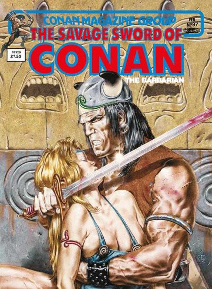 Savage Sword of Conan Original Comics Omnibus Hardcover Volume 07 Tanino Liberatore Direct Market Edition (Mature)