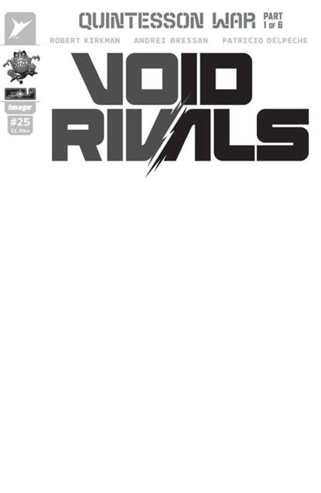 Void Rivals #25 Cover G Blank Sketch Variant