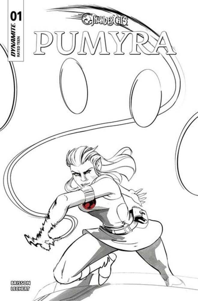 Thundercats Pumyra #1 Cover K Inc 1:5 Sebastian Piriz Line Art Foc Bonus Variant