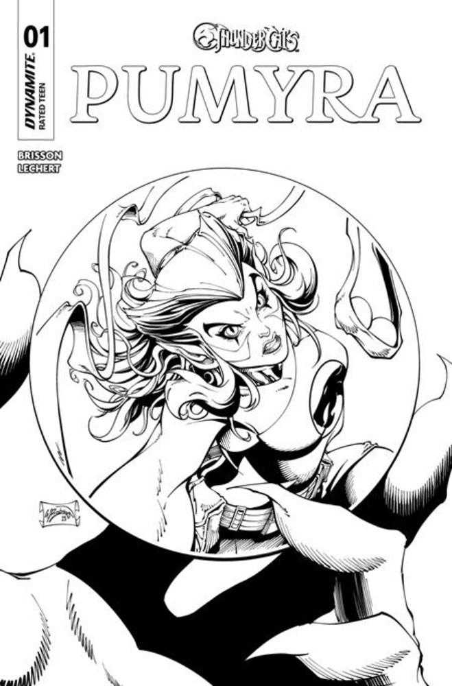 Thundercats Pumyra #1 Cover M Inc 1:7 Will Robson Line Art Foc Bonus Variant