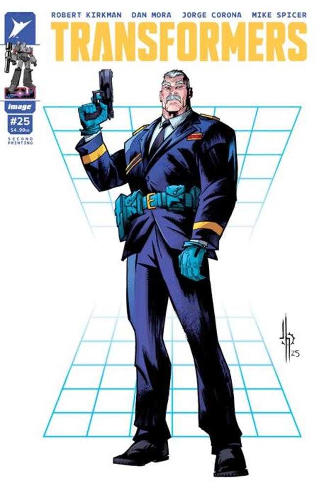 Transformers #25 2 Nd Printing Cover D Jason Howard Variant