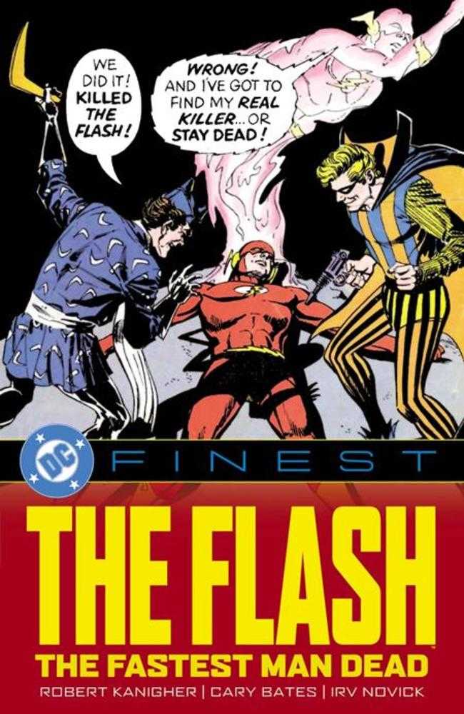 DC Finest The Flash The Fastest Man Dead TPB