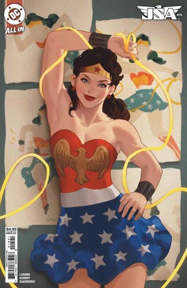 JSA #15 Cover B Lesley Leirix Li Card Stock Variant