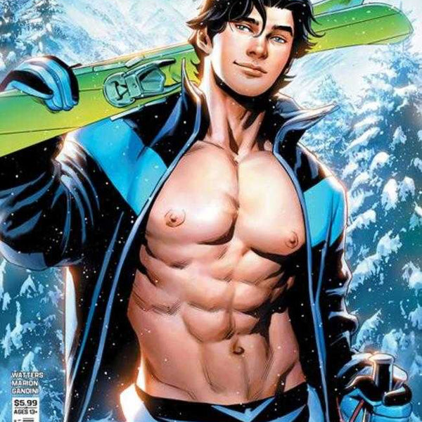 Nightwing #134 Cover E Travis Moore Sweater Weather Card Stock Variant
