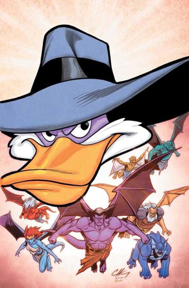 Gargoyles Darkwing Duck #2 Cover F Inc 1:15 Clayton Henry Full Art Variant