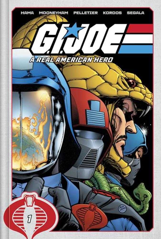 G.I. Joe A Real American Hero Deluxe Hardcover Book 01 Direct Market Exclusive Brad Walker & Laura Martin Cover