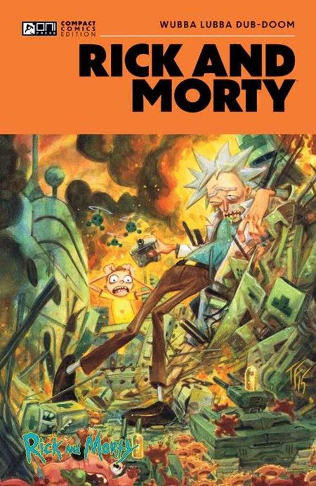 Rick and Morty Oni Compact Comics Edition TPB Wubba Lubba Dub Doom
