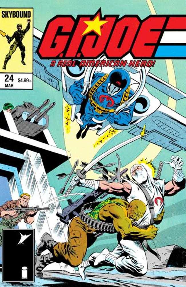 G.I. Joe A Real American Hero Hama Files Edition #24 Cover C Mike Zeck & John Beatty Foil Variant