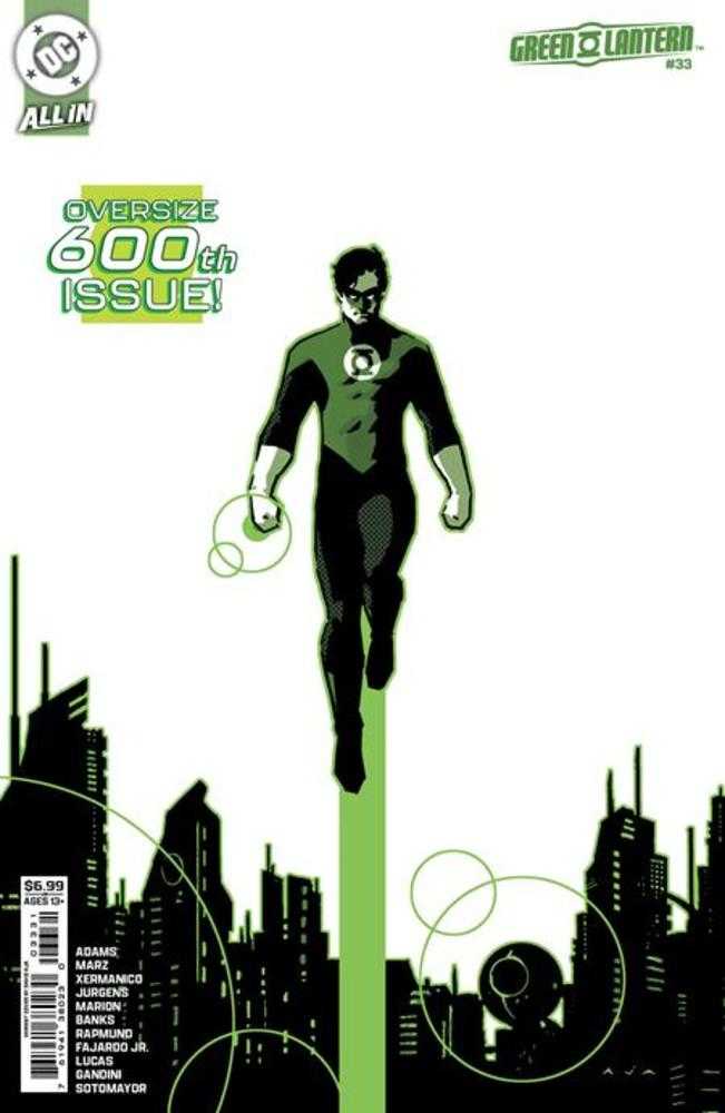 Green Lantern #33 Cover C David Aja Card Stock Variant (#600)