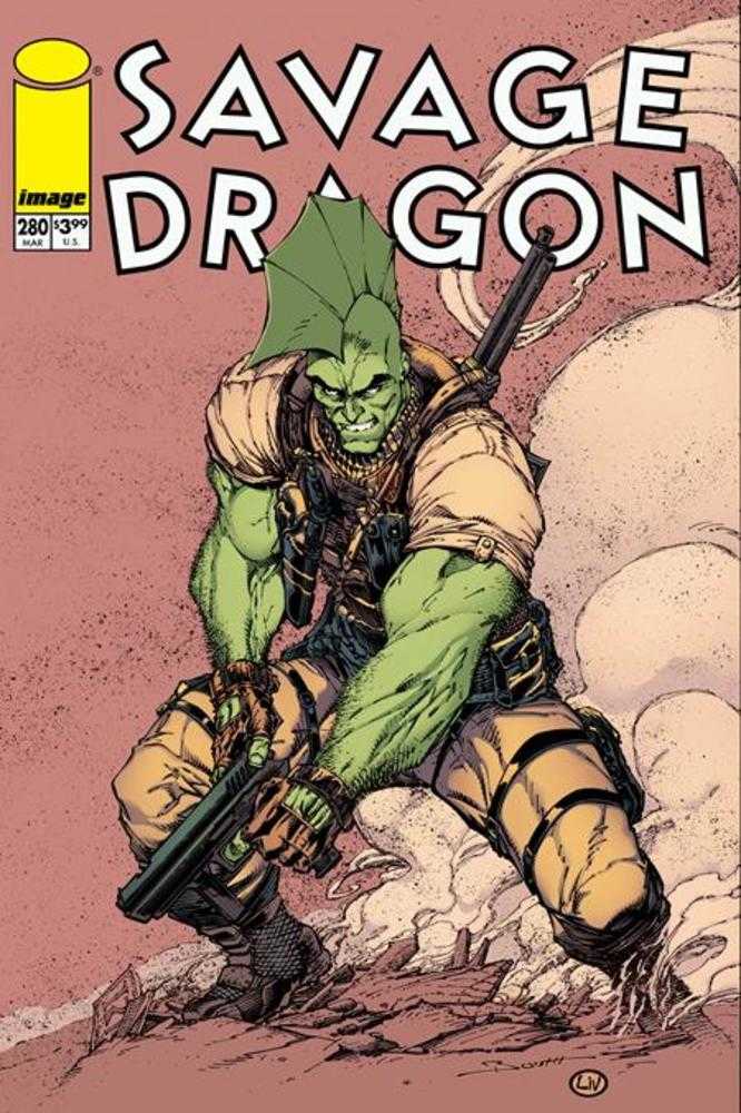 Savage Dragon #280 Cover C Brett Booth & John Livesay Variant (Mature)